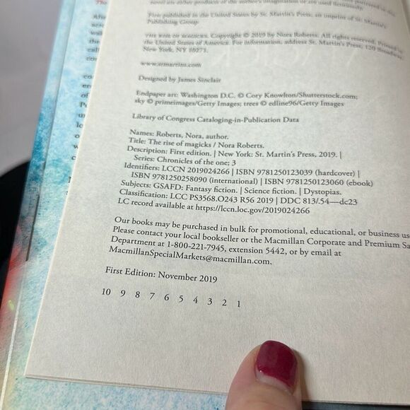 Nora Roberts Chronicles of The One #1-3 Hardcover, Blood & Bone, Rise of Magicks - Picture 7 of 8